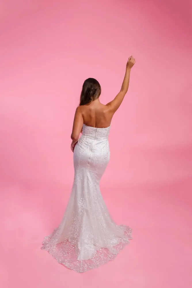Robe de mariée bustier