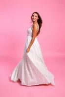 Robe de mariée brillante