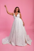 Robe de mariée brillante