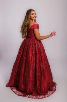 Robe de mariée rouge