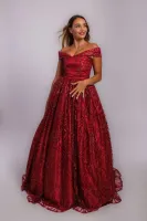Robe de mariée rouge