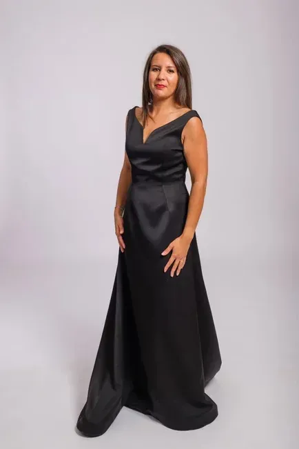 Robe de cocktail noire